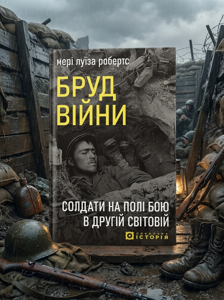 Бруд війни. Солдати на полі бою в Другій світовій — Мері Луїза Робертс, обкладинка