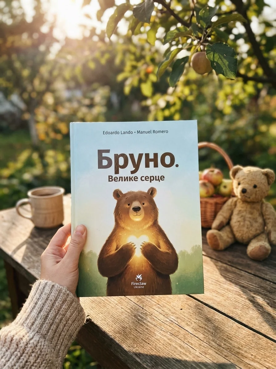 Бруно. Велике серце — Едоардо Ландо, обкладинка
