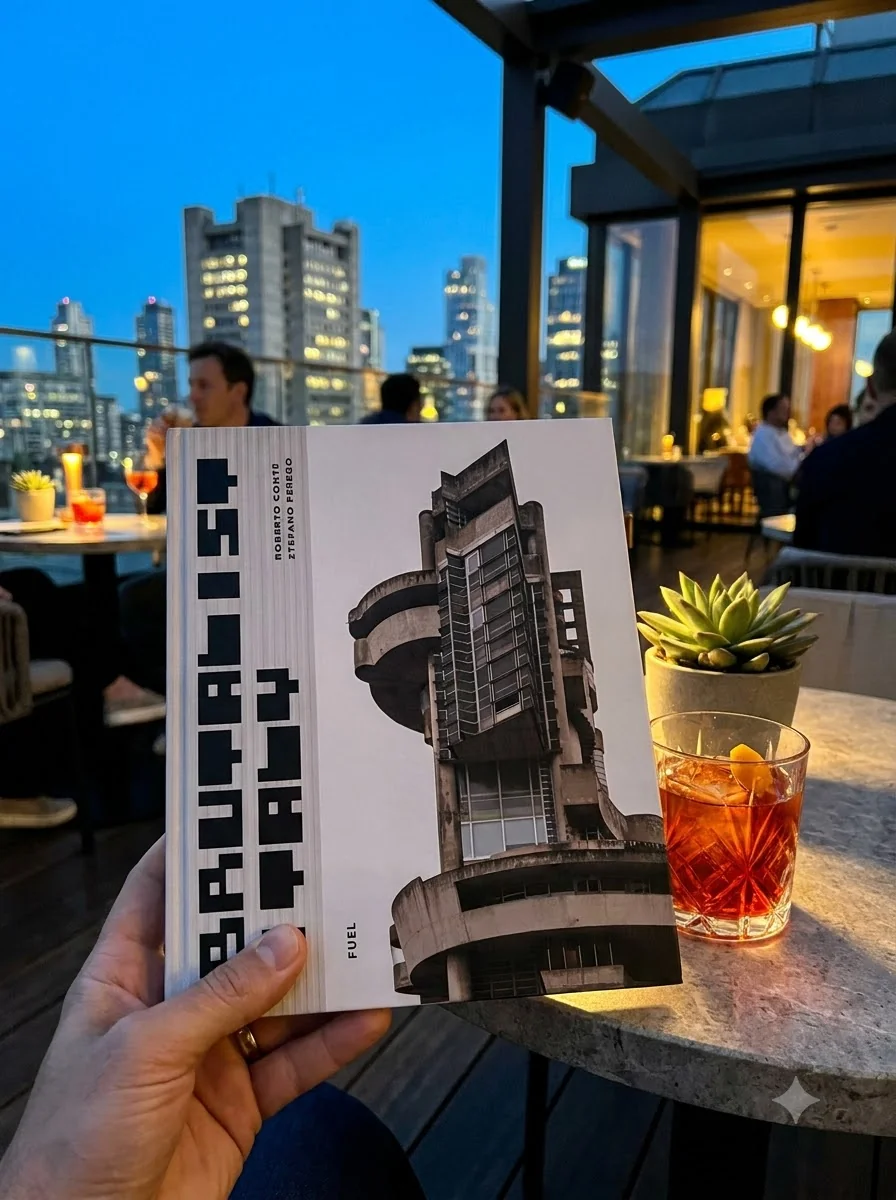 Brutalist Italy. Concrete Architecture from the Alps to the Mediterranean Sea — Роберто Конте, обкладинка