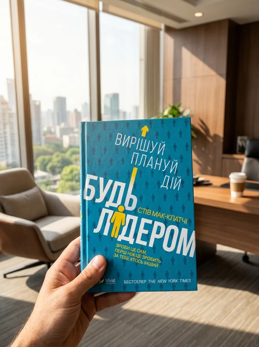 Будь лідером: вирішуй, плануй, дій — Мак-Клатчі Стів, обкладинка