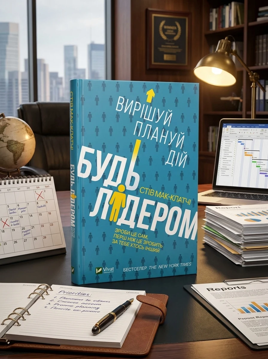 Будь лідером: вирішуй, плануй, дій — Бізнес. Економіка. Право