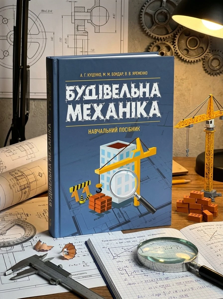 Будівельна механіка — Бондар М. М., обкладинка