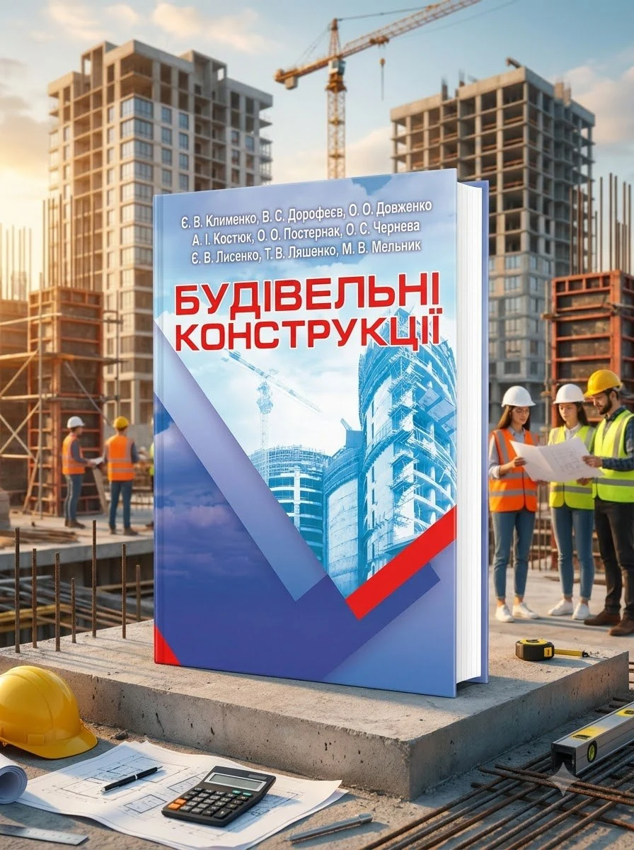Будівельні конструкції — Клименко Є.В., обкладинка