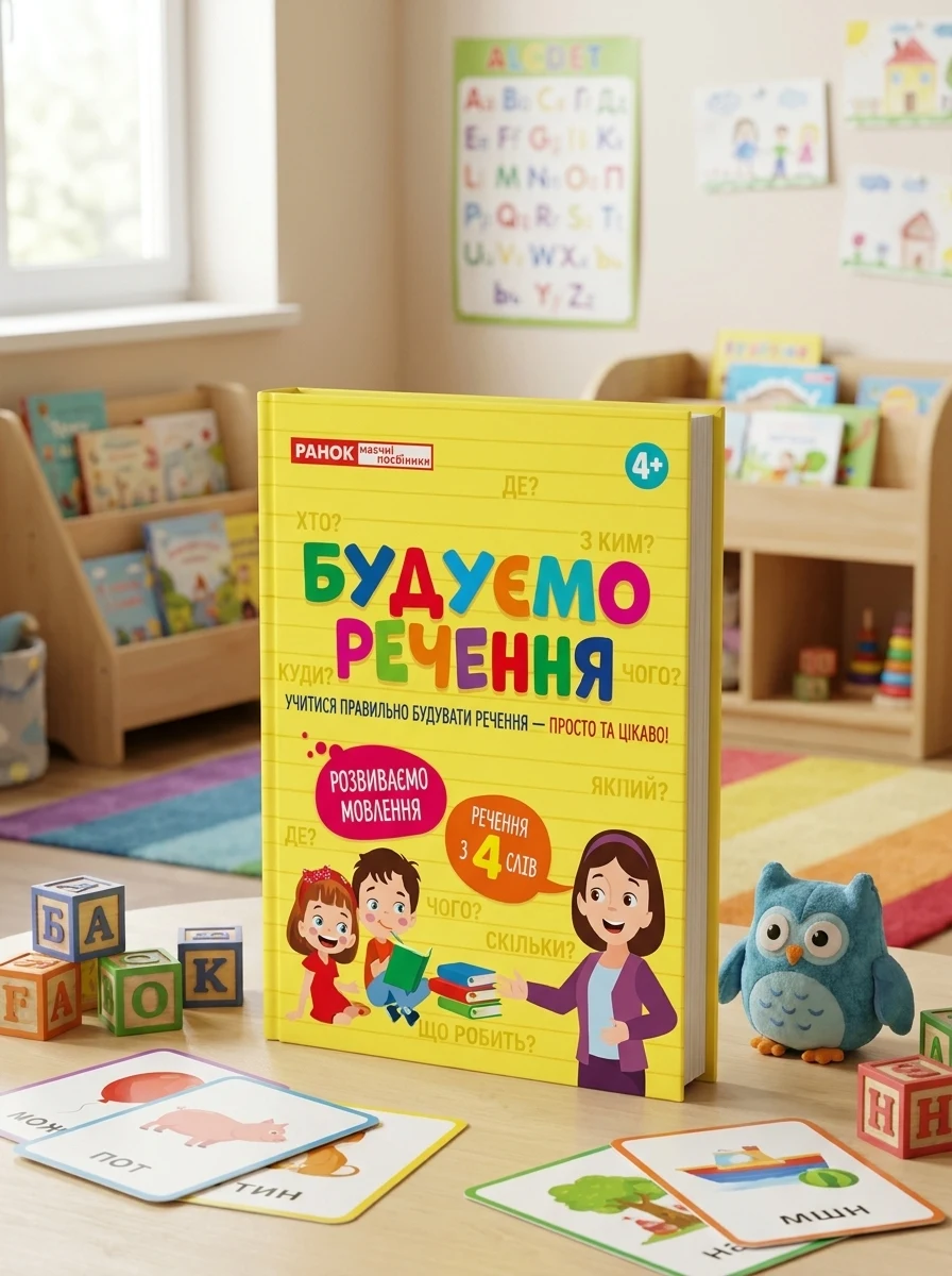 Будуємо речення на пружині. Роздавальний матеріал — Вивчення мов