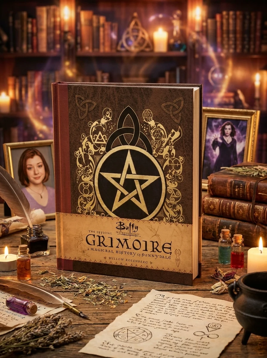 Buffy The Vampire Slayer. The Official Grimoire Willow Rosenberg — Андреа Робінсон, обкладинка
