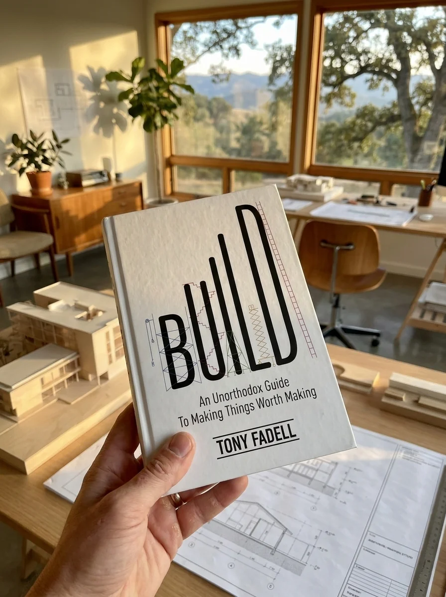 Build — Тоні Фаделл, обкладинка