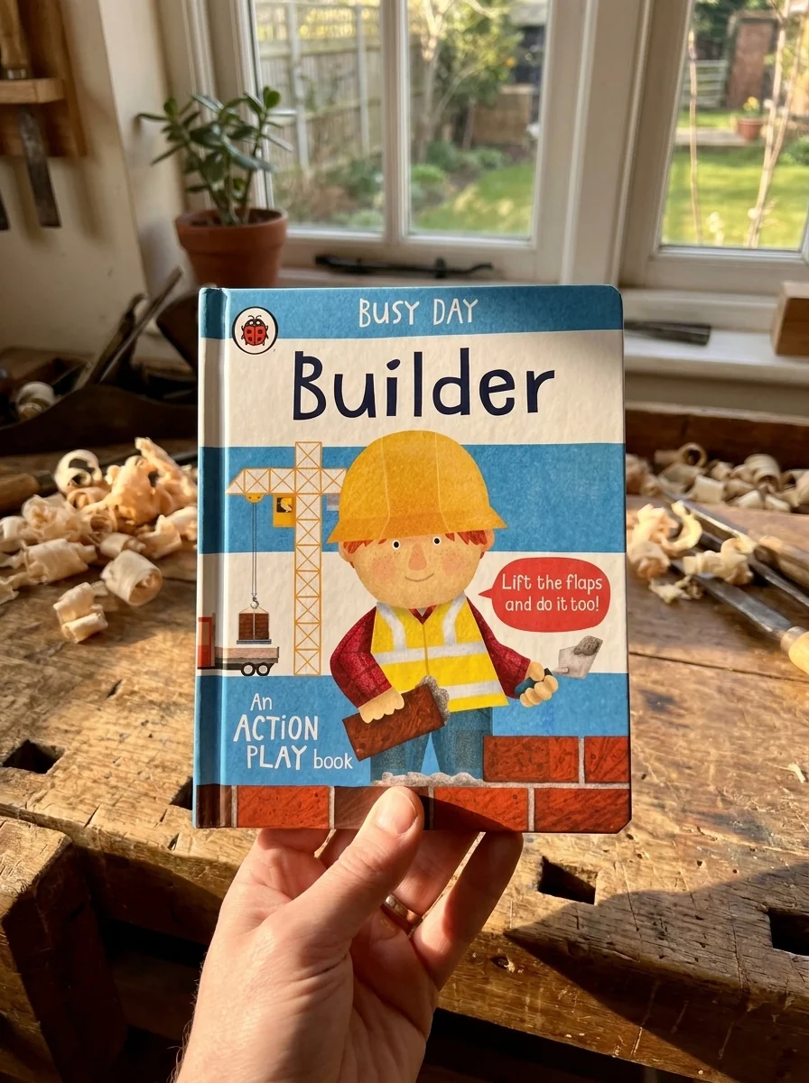 Busy Day: Builder. An action play book — Ден Ґрін, обкладинка