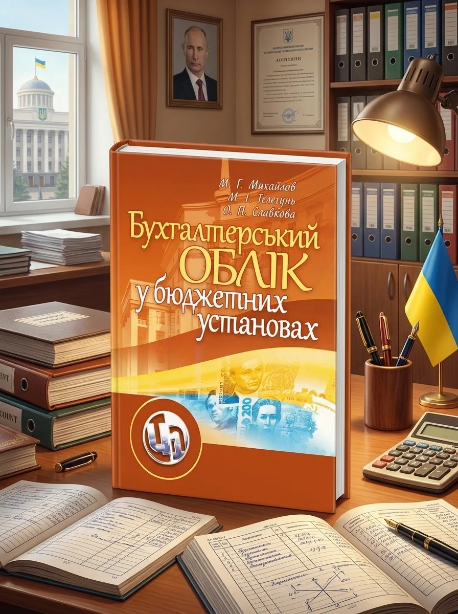 Бухгалтерський облік у бюджетних установах — Михайлов М.Г., обкладинка