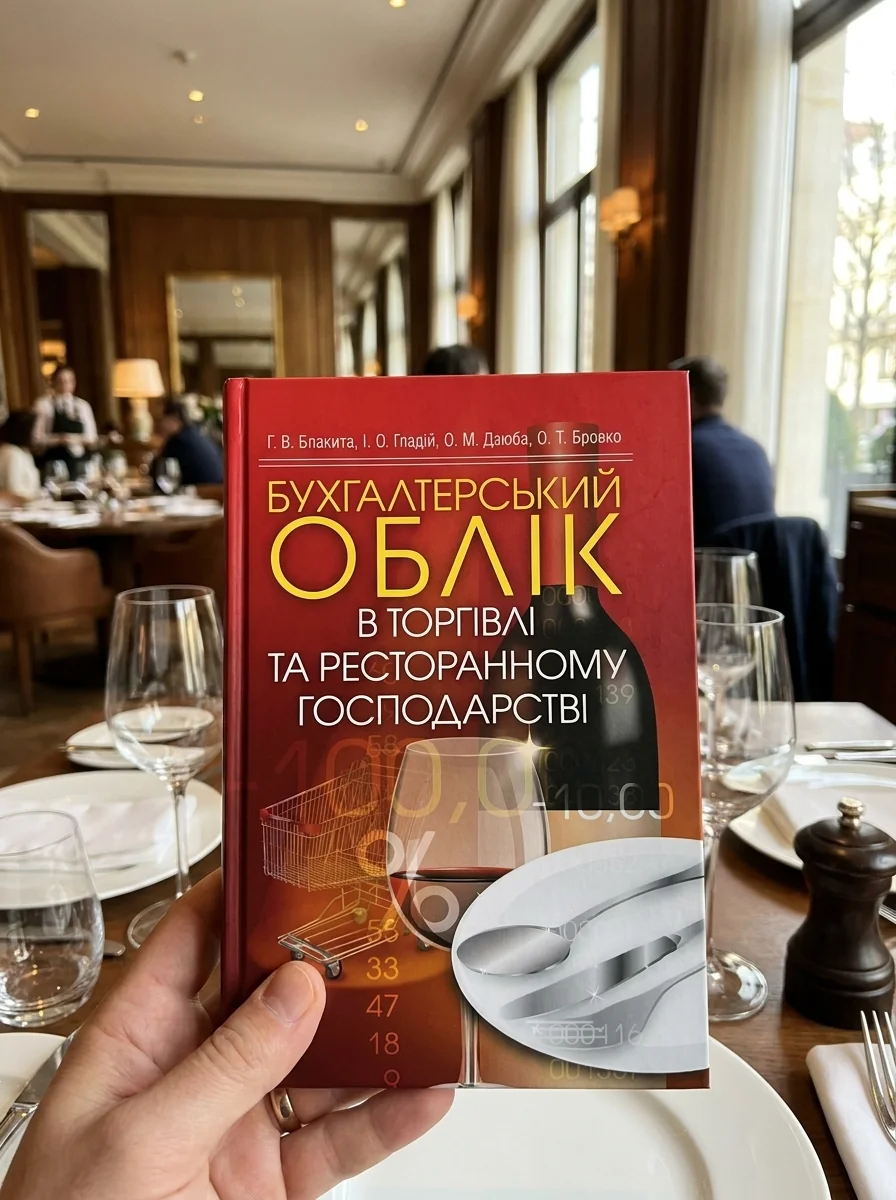 Бухгалтерський облік в торгівлі та ресторанному господарстві — Книги
