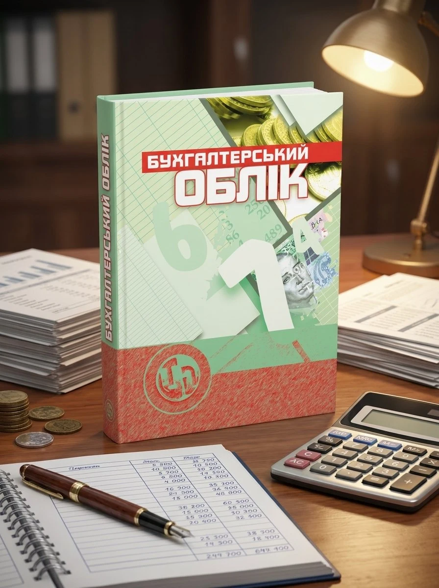 Бухгалтерський облік — Верига Ю.А., обкладинка