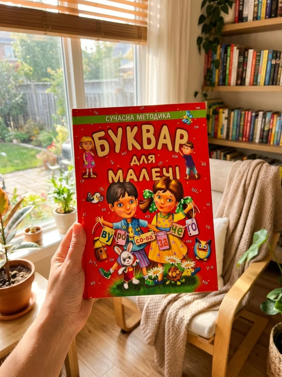 Буквар для малечі (подарунковий випуск), обкладинка