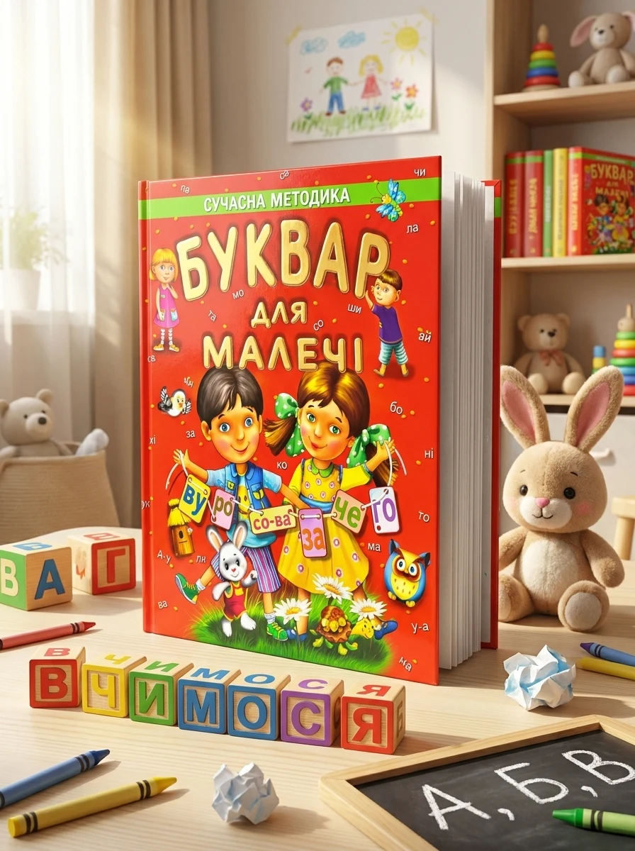 Буквар для малечі (подарунковий випуск) — Навчальна література