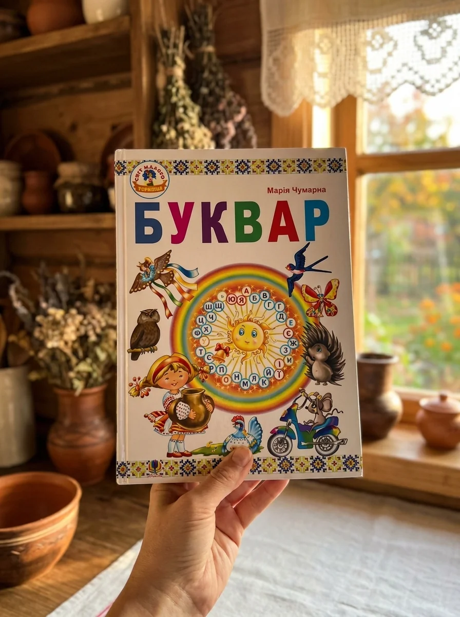 Буквар. Підручник для 1 класу — Марія Чумарна, обкладинка