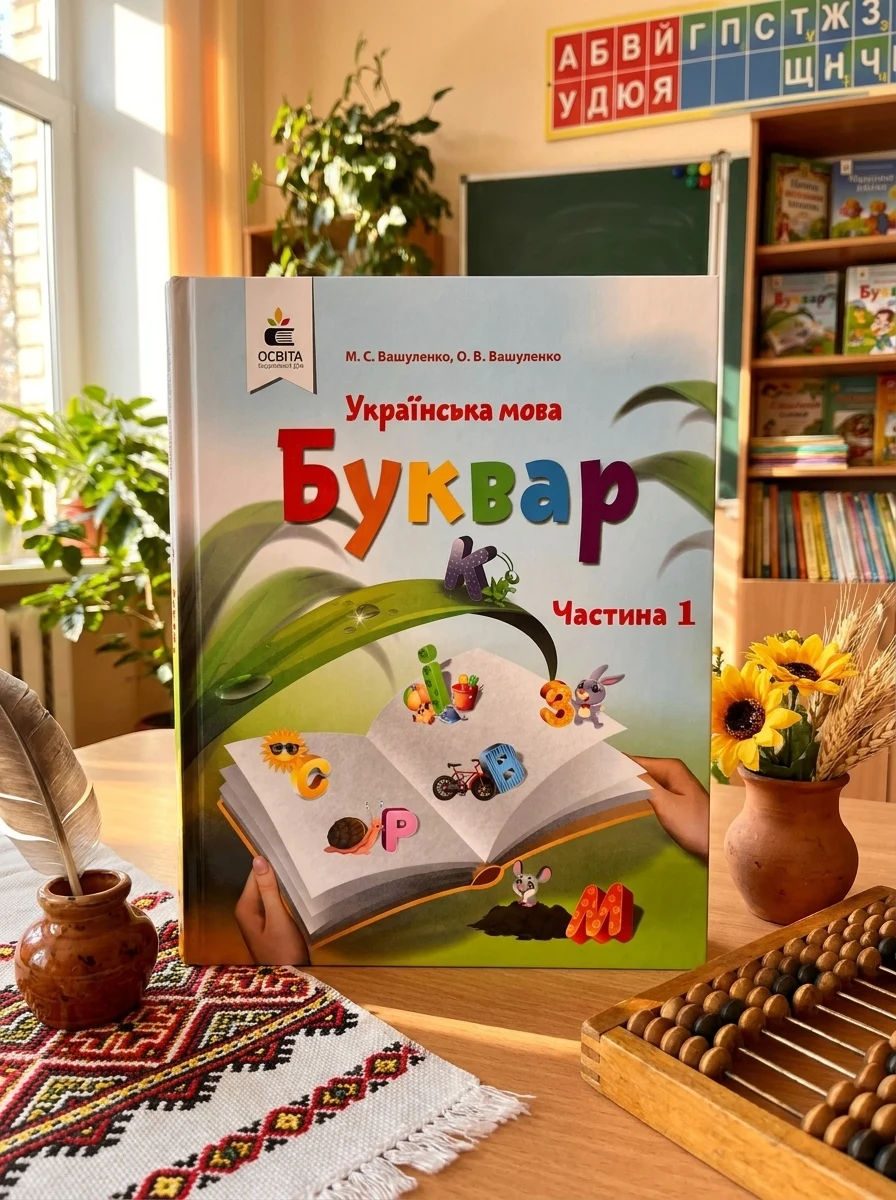 Буквар. Українська мова (у 2-х  частинах). Частина 1. 1 клас НУШ — Навчальна література