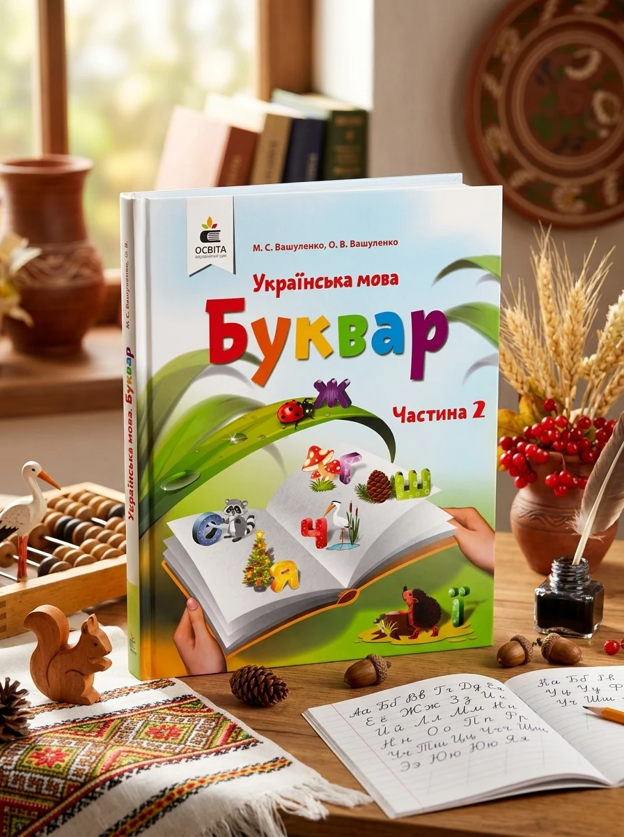 Буквар. Українська мова (у 2-х  частинах). Частина 2. 1 клас НУШ — Навчальна література