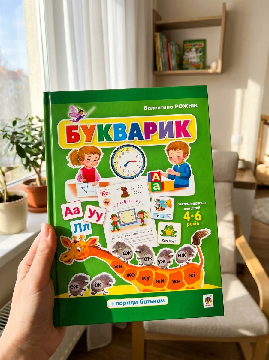 Букварик. Абетка дошколярика — Пізнавальні книги для дітей