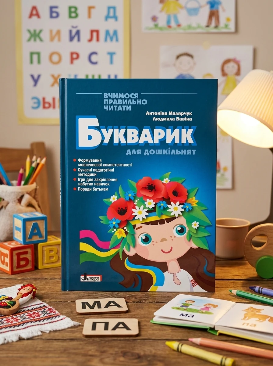 Букварик для дошкільнят. Вчимося правильно читати — Вивчення мов