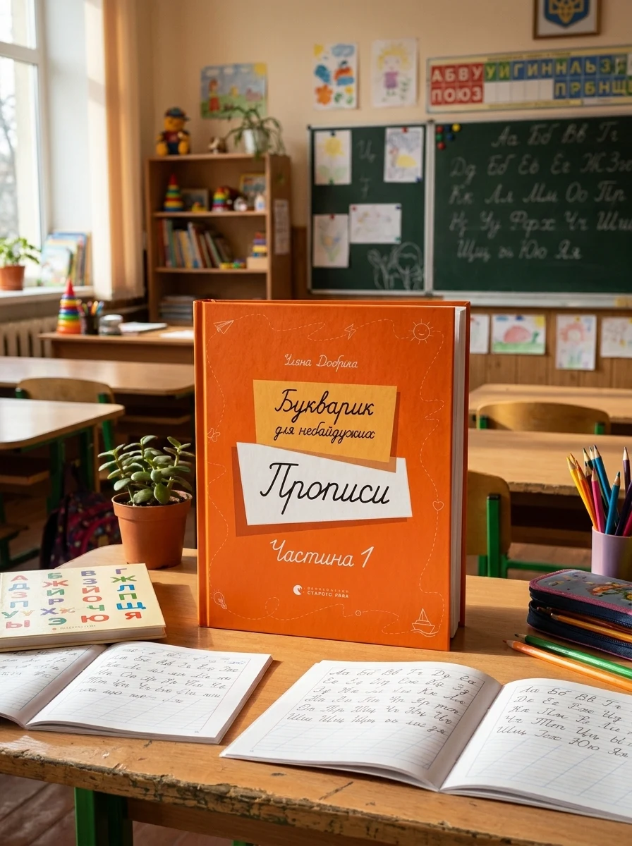 Букварик для небайдужих. Прописи. Частина 1 — Навчальна література