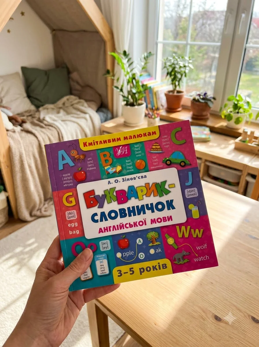 Кмітливим малюкам. Букварик-словничок англійської мови — фото 2