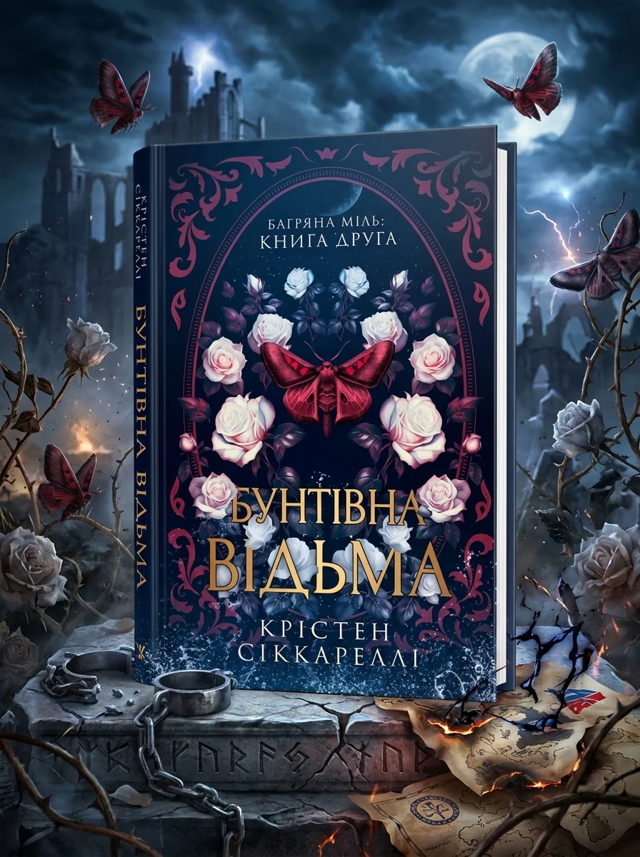 Бунтівна відьма. Багряна міль. Книга 2 — Фантастика та фентезі