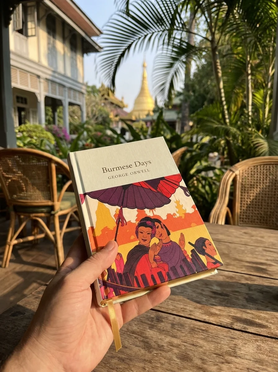 Burmese Days — Джордж Орвелл, обкладинка