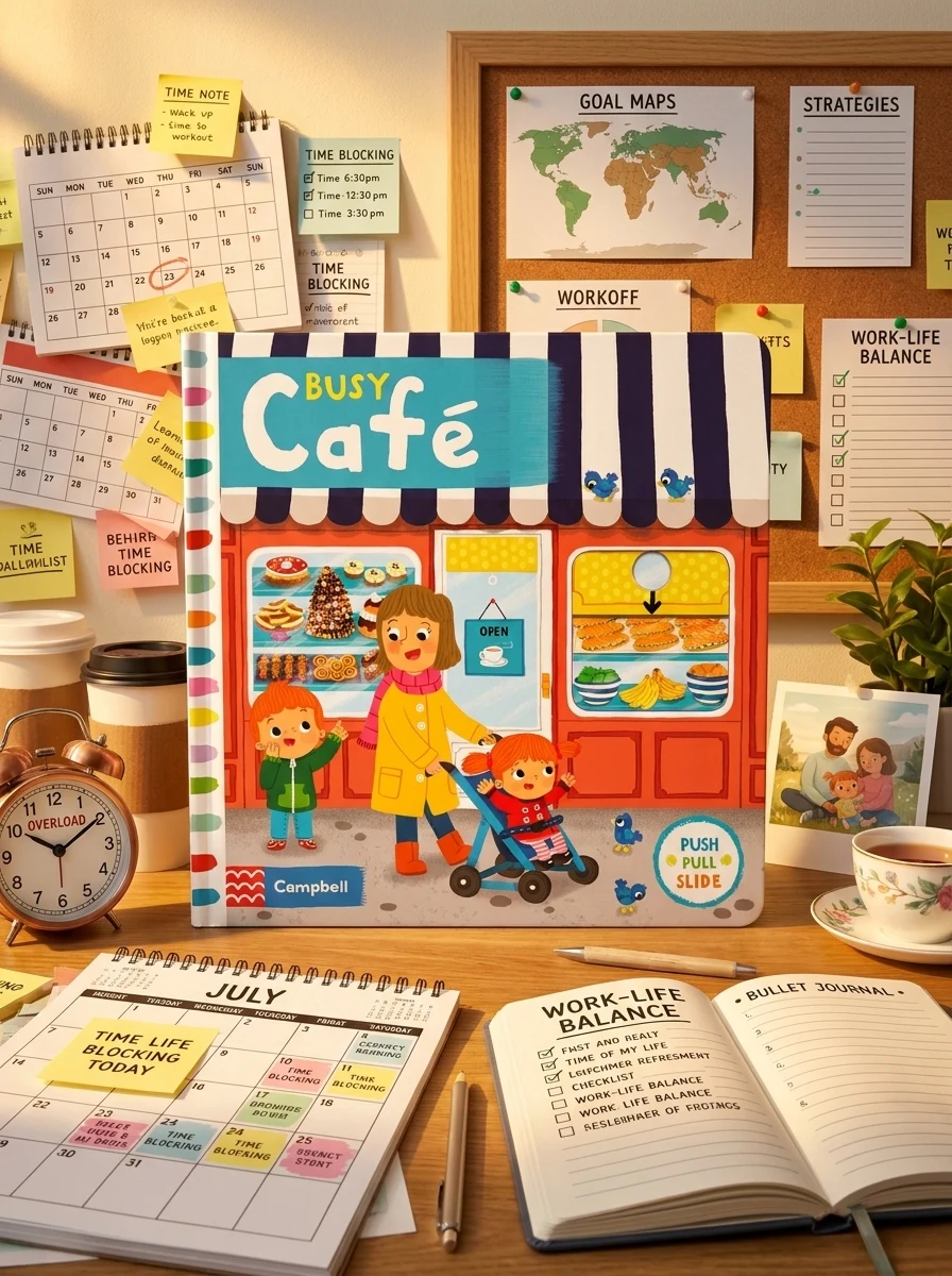 Busy. Café