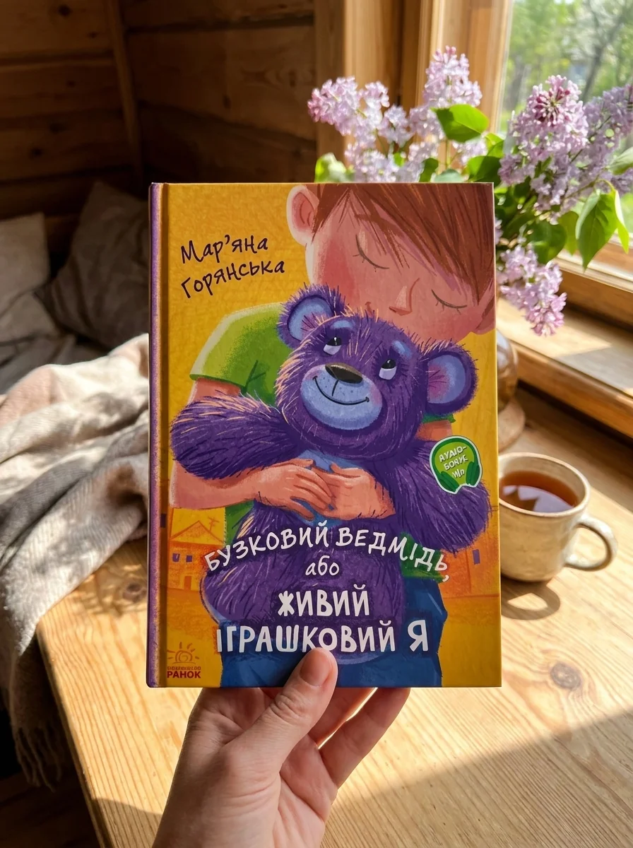Бузковий ведмідь, або Живий іграшковий я — Дитяча проза