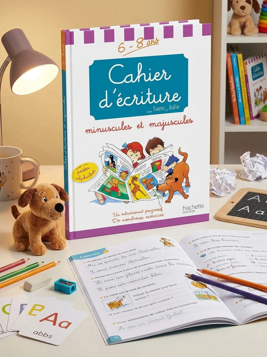 Cahier d'écriture Sami et Julie