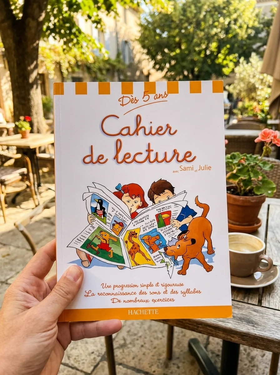 Cahier de lecture avec Sami et Julie — Аделайн Чекконелло, обкладинка