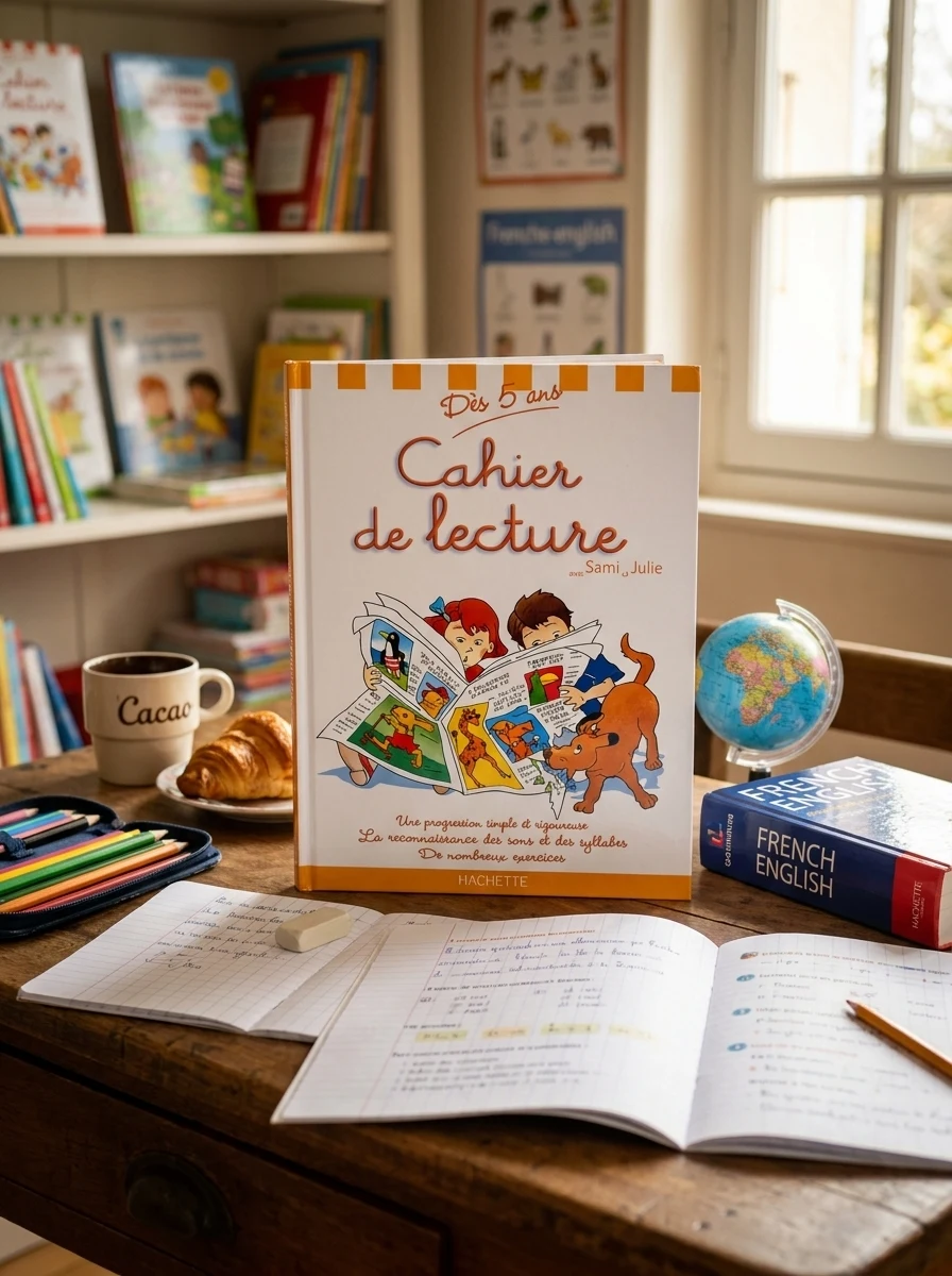 Cahier de lecture avec Sami et Julie