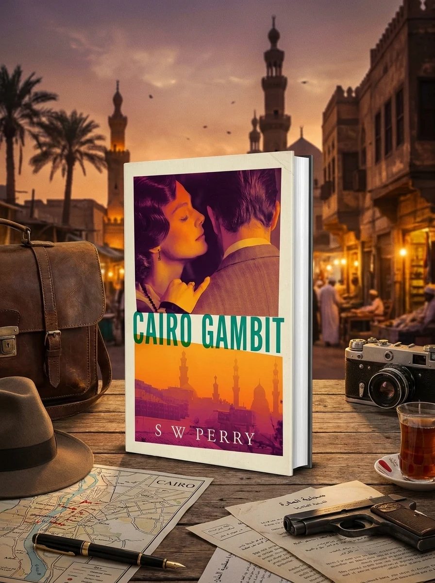 Cairo Gambit — С. В. Перрі, обкладинка