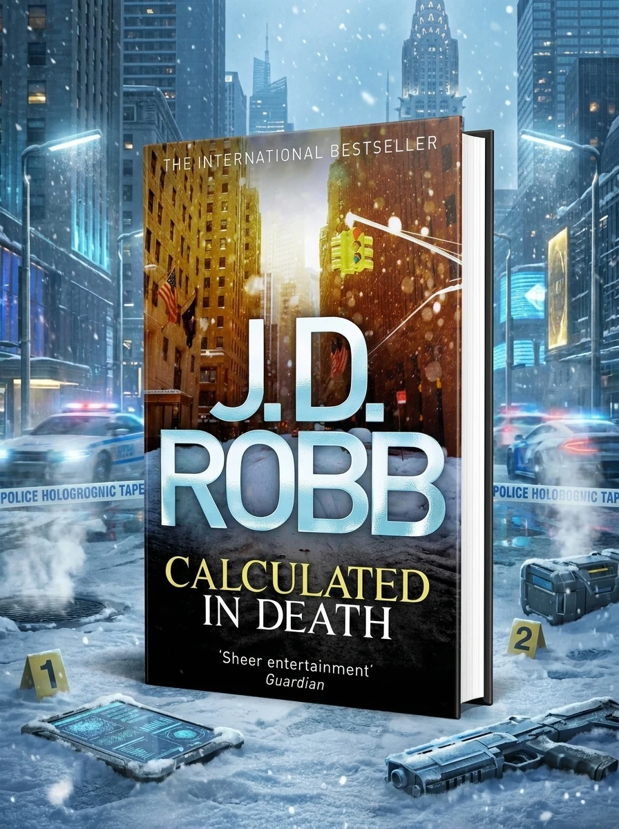 Calculated in Death. Book 36 — Дж. Д. Робб, обкладинка
