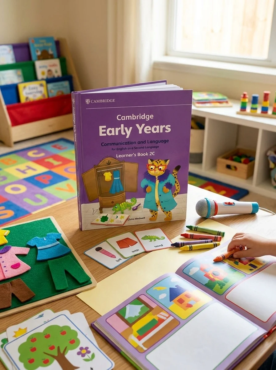 Cambridge Early Years Communication and Language for English as a Second Language 2C Learner's Book — Вивчення мов