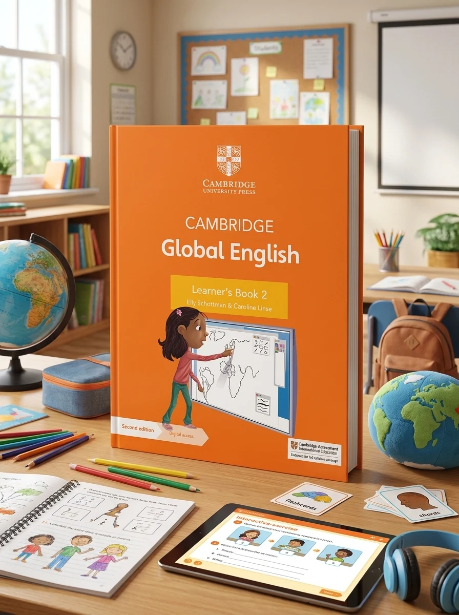 Cambridge Global English Learner's Book 2 with Digital Access (1 Year)