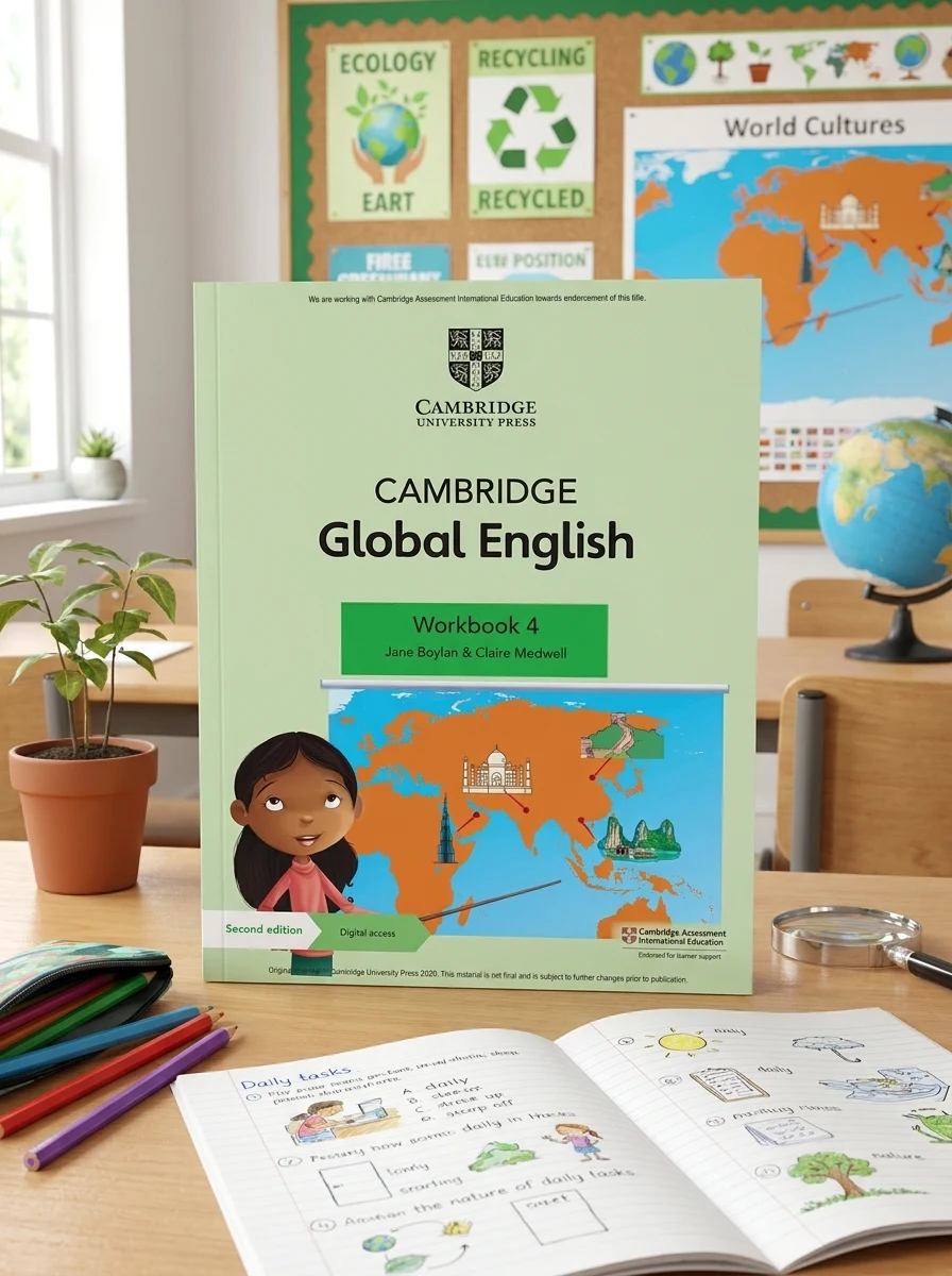 Cambridge Global English Workbook 4 with Digital Access (1 Year) — Вивчення мов