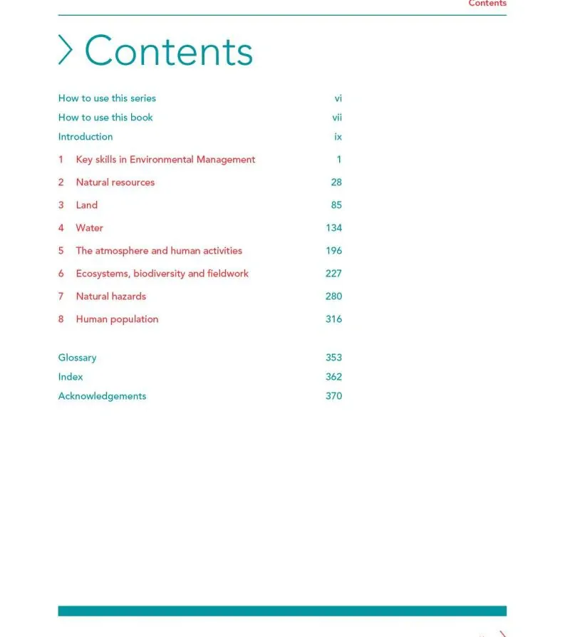 Cambridge IGCSE and O Level Environmental Management Coursebook with Digital Access (2 Years) (2nd Edition) — Гері Скіннер, фото 3