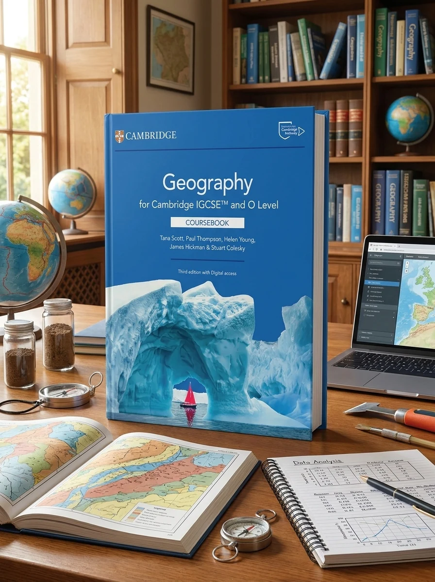 Cambridge IGCSE and O Level Geography 3rd Edition Coursebook with Digital Access (2 Years) — Тана Скотт, обкладинка