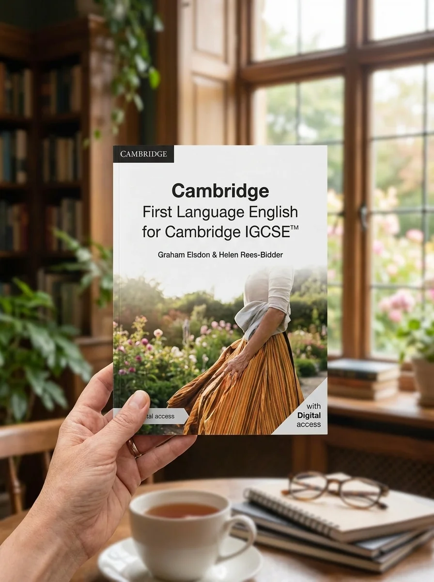Cambridge IGCSE First Language English 6th Edition Workbook with Digital Access (2 Years) — Грем Елсдон, обкладинка