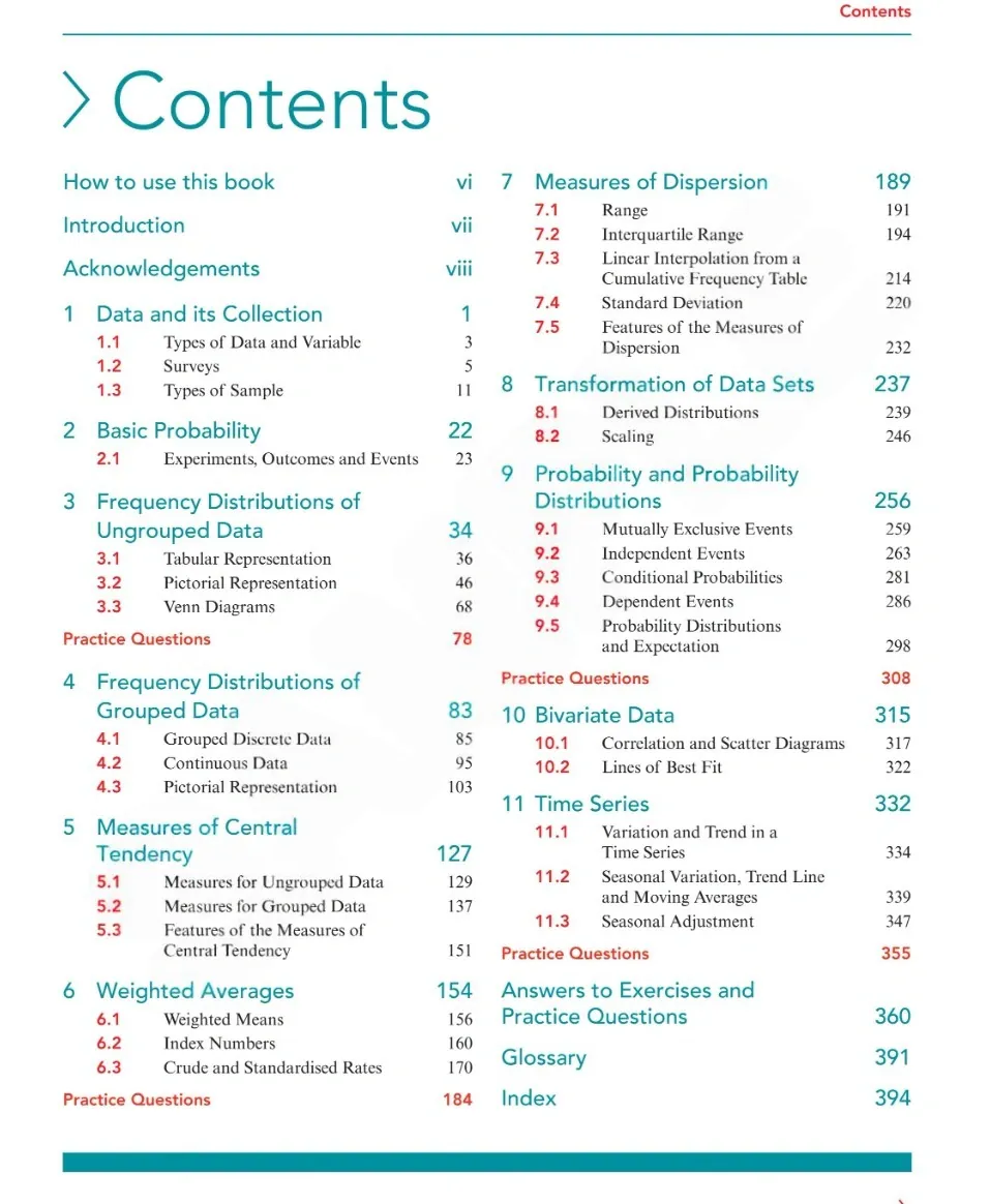 Cambridge IGCSE Statistics Coursebook with Digital Access (2 Years) — Дін Чалмерс, фото 3