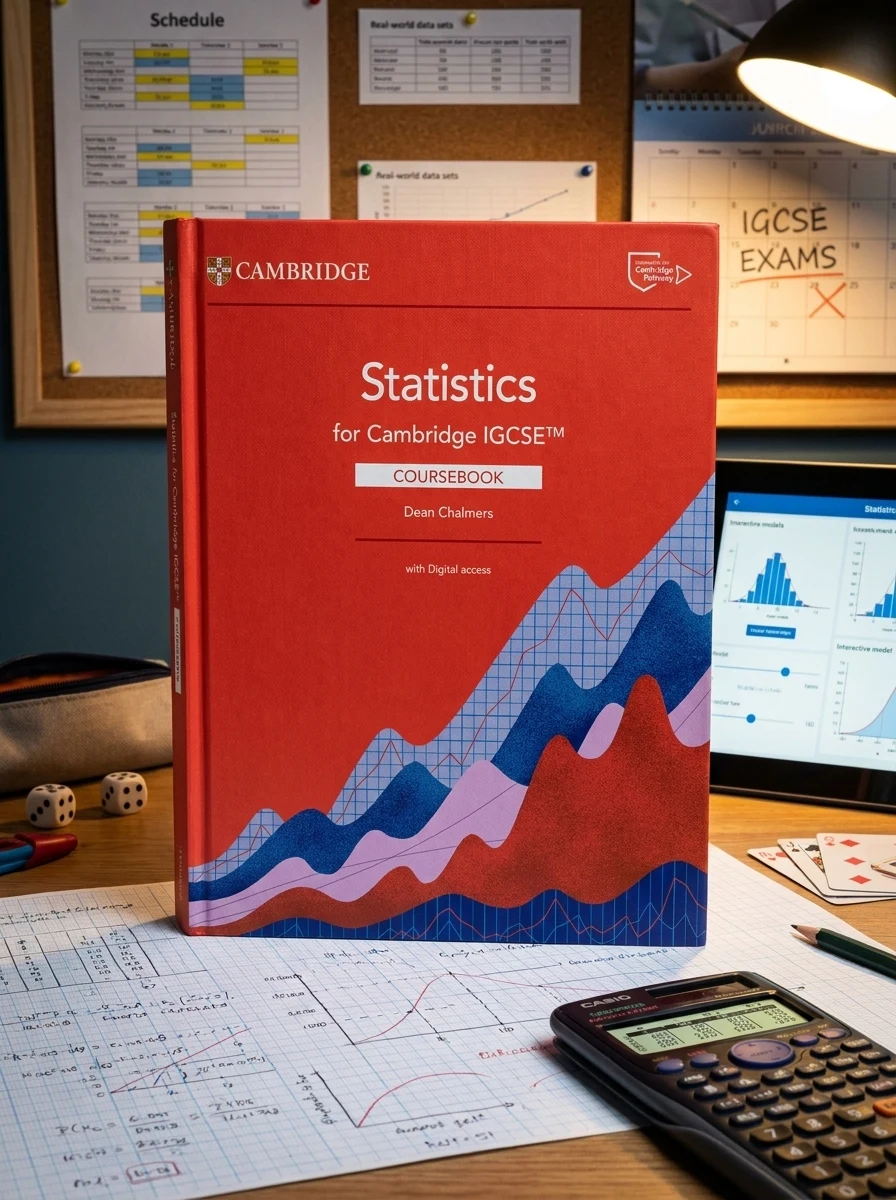 Cambridge IGCSE Statistics Coursebook with Digital Access (2 Years) — Дін Чалмерс, обкладинка