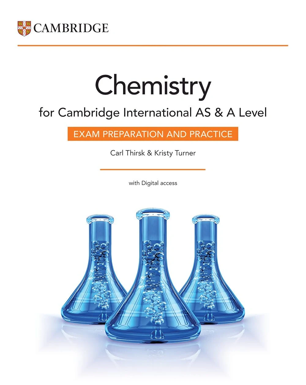 Cambridge International AS &amp; A Level Chemistry Exam Preparation and Practice with Digital Access