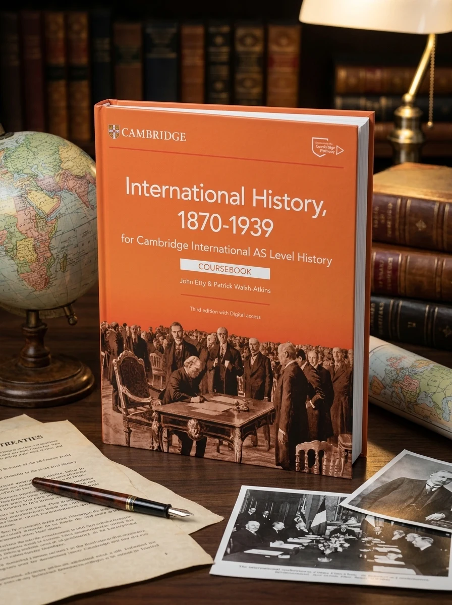 Cambridge International AS & A Level History International History 1870–1939 Coursebook with Digital (3rd Edition) — Історія та публіцистика