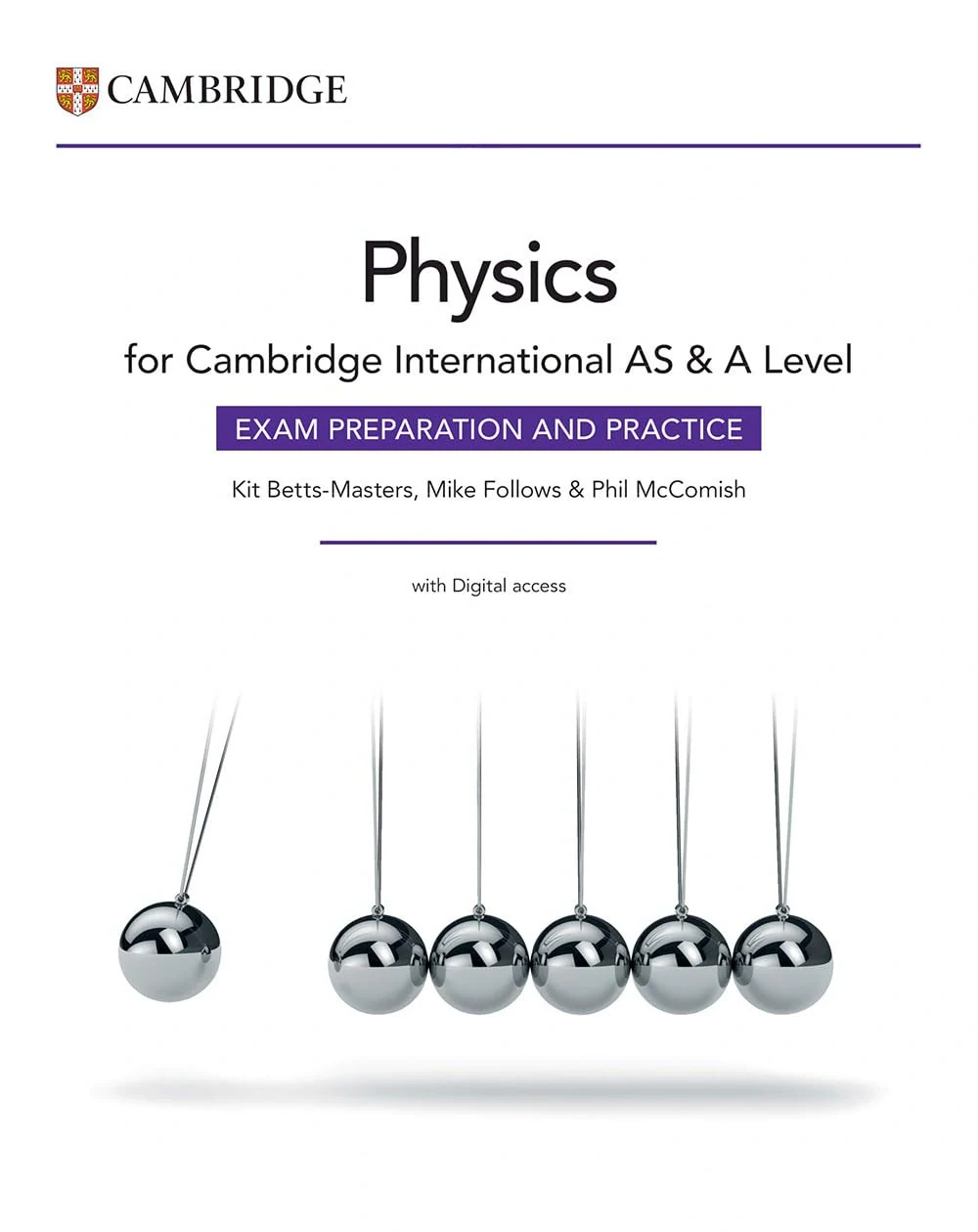Cambridge International AS &amp; A Level Physics Exam Preparation and Practice with Digital Access. 3rd Edition