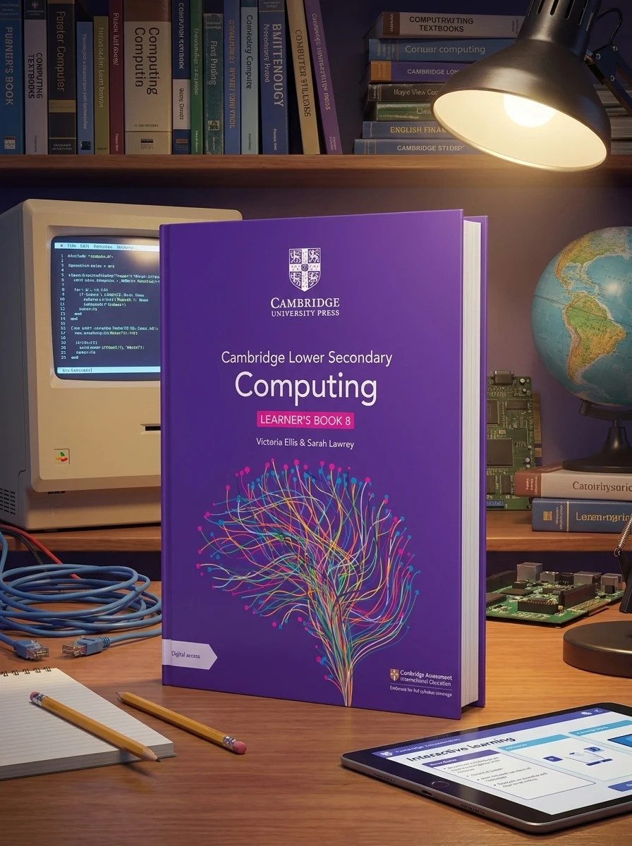 Cambridge Lower Secondary Computing 8 Learner's Book with Digital Access (1 Year) — Вікторія Елліс, обкладинка