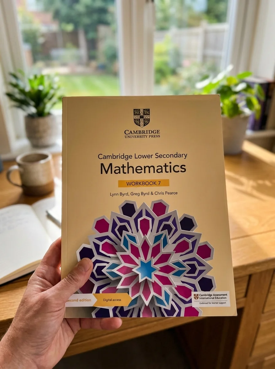 Cambridge Lower Secondary Mathematics Workbook 7 with Digital Access (1 Year) — Грег Берд, обкладинка