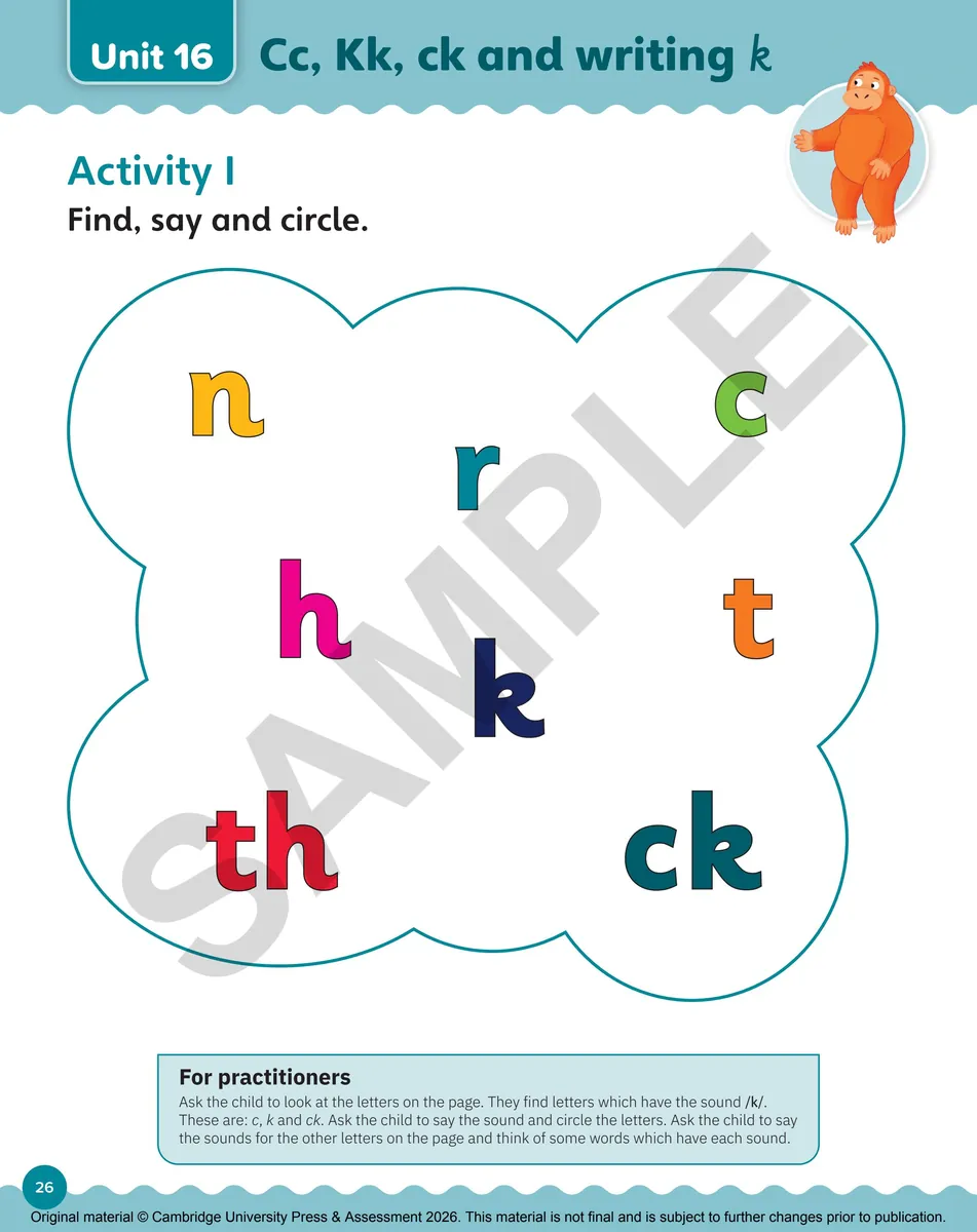Cambridge Phonics and Handwriting Learner's Book. Step 2B — Кейт Грегсон, фото 6