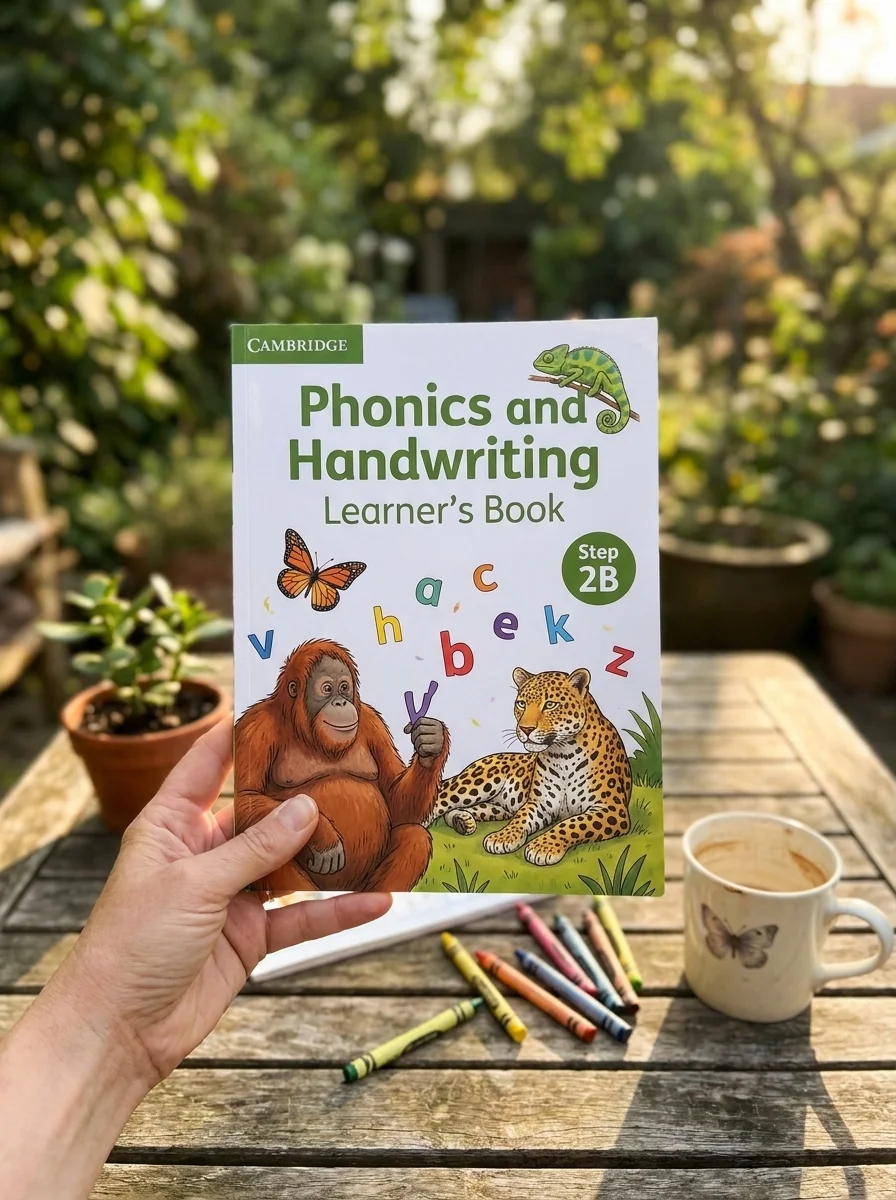 Cambridge Phonics and Handwriting Learner's Book. Step 2B — Кейт Грегсон, обкладинка