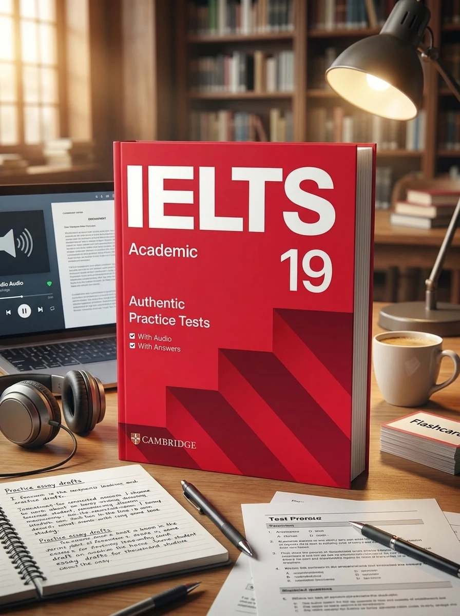 Cambridge Practice Tests IELTS 19 Academic with Answers With Audio with Resource Bank,
