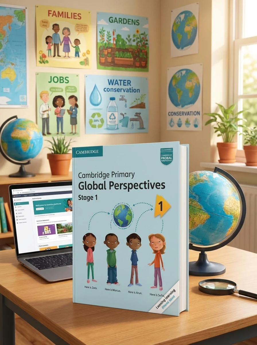 Cambridge Primary Global Perspectives. Learner's Skills. Book 1 with Digital Access (1 Year) — Вивчення мов