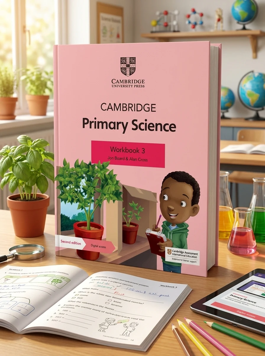 Cambridge Primary Science Workbook 3 with Digital Access (1 Year) — Вивчення мов